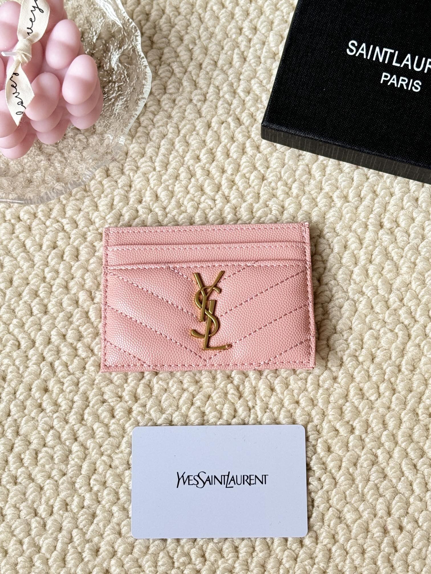 YSL 423291 10.5×7.5×0.5cm 2